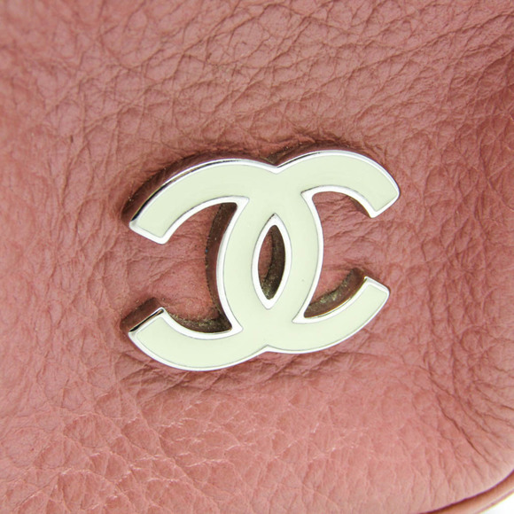 CHANEL Coco Mark Women's Leather Coin Purse/coin Case Pink - Picture 10 of 10